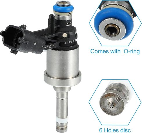 X AUTOHAUX 12638530 Fuel Injector Replacement for GMC Acadia 3.6L V6 2009-2011 for Cadillac CTS 3.6L V6 2008-2011 for Buick LaCrosse 3.6L V6 2010-2012 in Saudi Arabia