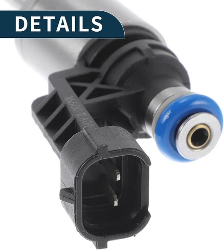 Fuel Injector for Infiniti QX56 5.6 2011-2013 Flow Match No.16600-1LA0A Fuel Nozzle Black Silver Tone 1 Pc in Saudi Arabia
