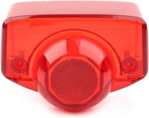 Cnnono8 Motorbike Red Rear Taillight Cover Tail Light Lens Cap Accessaries for HONDA Trail CT70 CL70 CL90 CT90 SS90 SS125A CA175 CB160 1967-1971 in Saudi Arabia