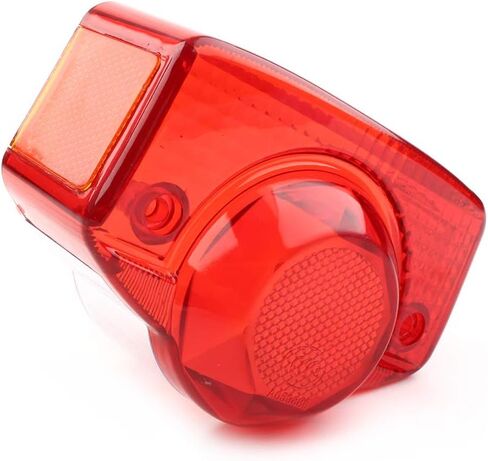 Cnnono8 Motorbike Red Rear Taillight Cover Tail Light Lens Cap Accessaries for HONDA Trail CT70 CL70 CL90 CT90 SS90 SS125A CA175 CB160 1967-1971 in Saudi Arabia