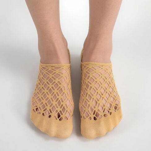 Women Black Lace Fishnet Socks Short Ankle Socks Mesh Lace Socks No Show Socks Lace Non Slip Socks Womens Thin Low Cut Casual Socks Ultra Thin Crew Fancy Dress Sock Hollow out Net Socks for Summer in Kuwait