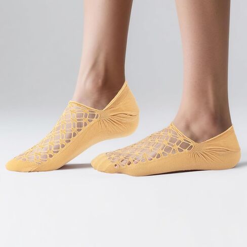 Women Black Lace Fishnet Socks Short Ankle Socks Mesh Lace Socks No Show Socks Lace Non Slip Socks Womens Thin Low Cut Casual Socks Ultra Thin Crew Fancy Dress Sock Hollow out Net Socks for Summer in Kuwait