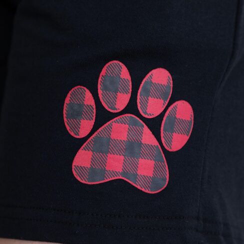 Greatergood Pawsitibly Pet Pet Print Shorts Disual Forms للنساء مع جيوب القطن الرباط صالة الخصر مرنة الصالة in Kuwait