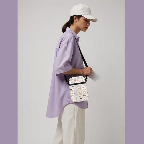 Cruise Vacation Messenger Bag All My Cruise Crap Crossbody Bag Summer Vacation Travel Gift Beach Life Gift Family Cruise in Saudi Arabia