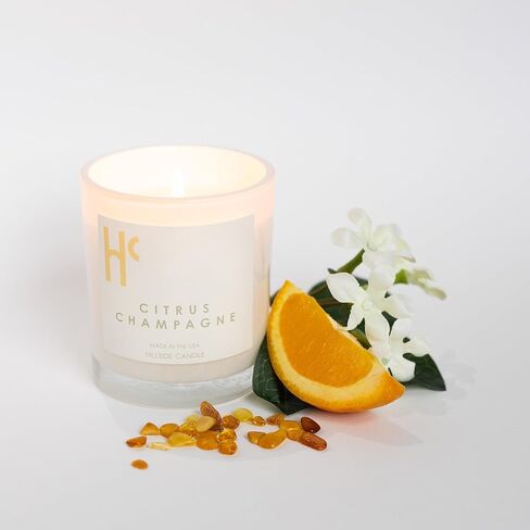 Night Blossom Single Wick Soy Candles, Luxury Scented Candles for Home - Up to 60 Hour Burn Time, Cruelty-Free Soy Wax Blend - Jasmine Fragrance, Notes of Apple & Musk (9 oz) in Saudi Arabia