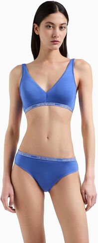 Emporio Armani Women's Everyday Cotton 2 Pack Branties in Saudi Arabia