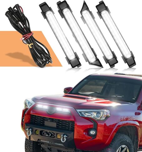 مصابيح الشواية لتويوتا 4Runner 2020-2024 LED RAPTO RIDE LED GRILLE LIGHT BAR in Kuwait