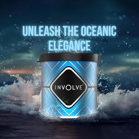 Involve ® ONE Mojito Lemon Organic Leakproof Car Perfume Fresh Scent Leak Proof Fiber Car Air Freshener IONE10 Car Accessories interior fresheners in Saudi Arabia