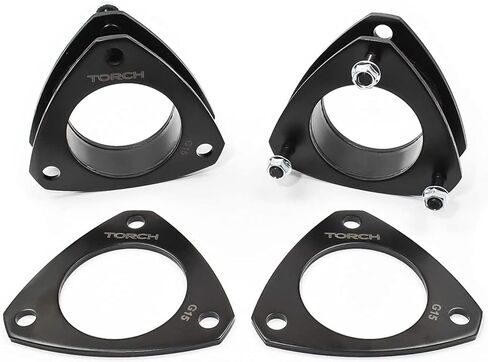TORCH 3" Front Leveling Lift Kit for 2007-2022 Chevy Silverado GMC Sierra 1500 2WD 4X4 with 2pc Lean Spacers in Saudi Arabia