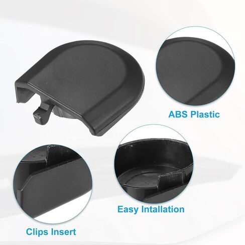 ACROPIX Front Windshield Wiper Arm Nut Cover Cap Black Fit for Honda Civic 2006-2011 - Pack of 1 in Saudi Arabia