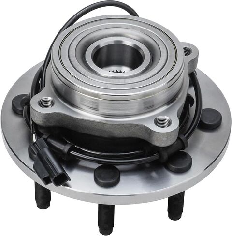 Detroit Axle - 4WD Front Wheel Bearing Hub for 2003-2005 Dodge Ram 2500 3500 Wheel Hub and Bearing Assembly Driver or Passenger Side 2004 Replacement 515061 in Saudi Arabia