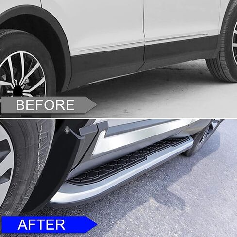 2 Pieces Aluminum Running Board Nerf Bar Side Step Fixed Pedal Fits for Honda CRV CR-V 2023 2024 2025(with Brackets) in Saudi Arabia