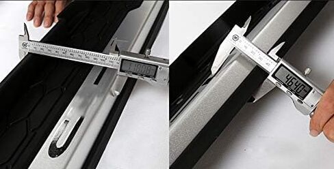 2 Pieces Aluminum Running Board Nerf Bar Side Step Fixed Pedal Fits for Honda CRV CR-V 2023 2024 2025(with Brackets) in Saudi Arabia