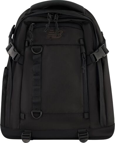 New Balance Laptop Backpack, Athletics Advanced Commuter Travel Bag for Men and Women, Black, 19.5 inch in Saudi Arabia