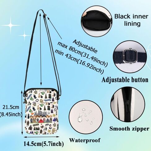 G2TUP Sassenach Dragonfly Crossbody Bag TV HOND GOME HISTERISH HIVELANDER TRAVEL LOSTER BAG SASSENACH MERCH in Saudi Arabia