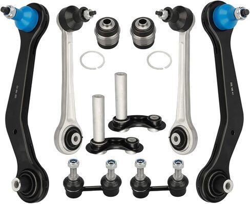 10PCS Rear Suspension Kit Upper Control Arm & Ball Joint Assembly, Fit 2000 2001 2002 2003 2004 2005 2006 for BMW E53 X5, 33326768269 33326770859 33326770860 33326770749 33551096735 33321095631S in Saudi Arabia