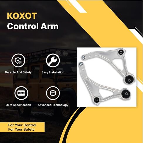 4Pc Front Lower Control Arm Sway Stabilizer Bar End Link Compatible With Nissan 2015 2016 2017 2018 Altima, Fit for Nissan 2016 2017 2018 2019 Maxima, K622838 K622839 K750094 K750095 in Saudi Arabia