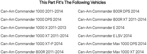 TUSK Electronic Power Steering Kit for CAN-AM Commander 1000 X 2011-2013 in Saudi Arabia