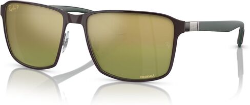 Ray-Ban Rb3721ch Chromance Square Sunglasses in Saudi Arabia