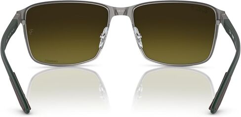Ray-Ban Rb3721ch Chromance Square Sunglasses in Saudi Arabia