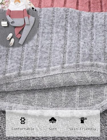 ملابس الفتيات سقوط فتاة الفتاة 2pcs هوديي شيرت شيرت+بانت+طماق الشتاء لحجم 4-8 سنوات الفتيات الصغيرات in Kuwait