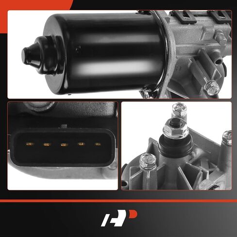 A-Premium Front Wiper Motor بدون مضخة غسالة متوافقة مع Kia Sedona 2006-2012/2014 و Hyundai Entourage 2007-2008 ، MPV ، 5-Pin ، استبدل# F00S2A2518 in Saudi Arabia