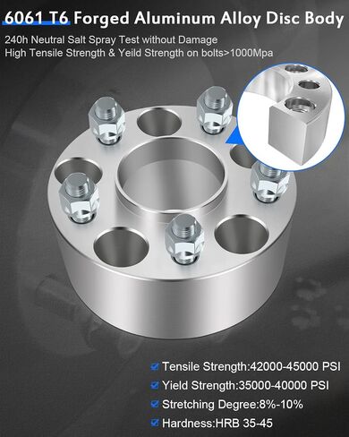 ECCPP 2PCS 1 inch Hubcentric Wheel Spacers 5x4.75 to 5x4.75 Fit for 1982-1991 for S15 1990-2005 for Jimmy 1968-2013 for Corvette with 12x1.5 Studs in Saudi Arabia
