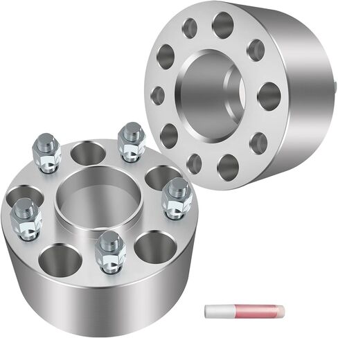 ECCPP 2PCS 1 inch Hubcentric Wheel Spacers 5x4.75 to 5x4.75 Fit for 1982-1991 for S15 1990-2005 for Jimmy 1968-2013 for Corvette with 12x1.5 Studs in Saudi Arabia