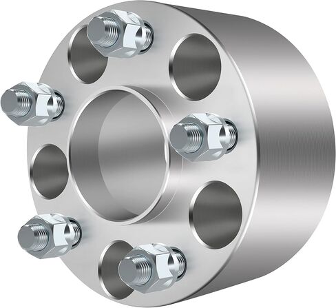 ECCPP 2PCS 1 inch Hubcentric Wheel Spacers 5x4.75 to 5x4.75 Fit for 1982-1991 for S15 1990-2005 for Jimmy 1968-2013 for Corvette with 12x1.5 Studs in Saudi Arabia