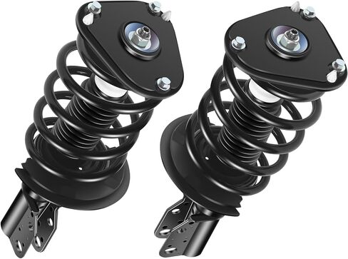 Asape Complete Struts Front A Pile Fit for 2000-2005 لـ Pontiac Bonnevile 2000-2005 لـ Buick Lesabre Quick-Strut Complete Assembly w/Coil Spring Replace OE 171685 in Saudi Arabia