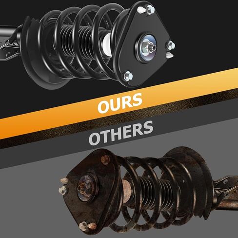 Asape Complete Struts Front A Pile Fit for 2000-2005 لـ Pontiac Bonnevile 2000-2005 لـ Buick Lesabre Quick-Strut Complete Assembly w/Coil Spring Replace OE 171685 in Saudi Arabia