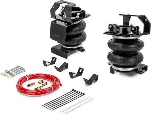 6,000 Lbs Rear Air Bags Suspension Kit for 2001-2010 Chevrolet Chevy Silverado 2500 3500 HD and GMC Sierra 2500 3500 HD Replacement for Firestone 2250 Ride Rite Airbags for Trucks Rear Suspension in Kuwait