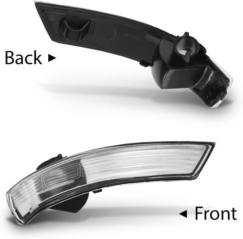 G-plus pair rireview mirror conducator cover cover tend light light ، متوافق مع Ford Focus MK2 FaceLift 2008-2011/ mk3 2012-2017 ، LH Driver & RH Side 2PCS in Saudi Arabia