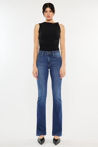 Kancan - Denver High Rise Bootcut Jeans - Essential ، KC20004 in Saudi Arabia