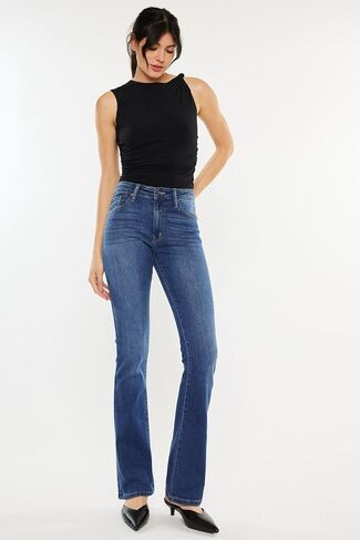 Kancan - Denver High Rise Bootcut Jeans - Essential ، KC20004 in Saudi Arabia