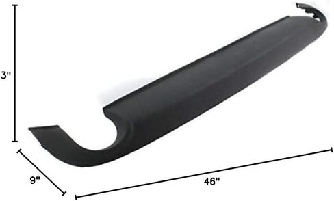 FITRITE AUTO PARTS New Rear Lower Valance Panel For 2005-2008 Audi A4 & A4 Quattro, Primed Finish, 2.0 Engine, For Sedan And Wagon Models, Made Of Plastic AU1195104 8E0807521B in Saudi Arabia