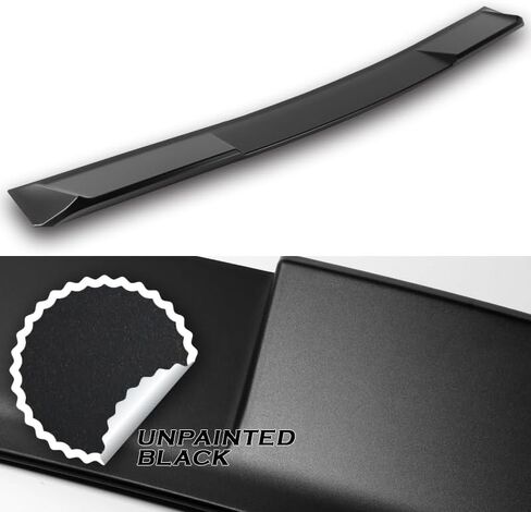 W-POWER, Rear Window Roof Spoiler Compatible with 2021-2025 Lexus IS300 / IS350 / IS500, Rear Window Roof Visor Spoiler Wing, 2022 2023 2024, ABS (Painted Black) in Saudi Arabia