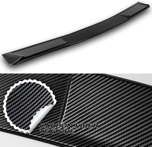 W-POWER, Rear Window Roof Spoiler Compatible with 2021-2025 Lexus IS300 / IS350 / IS500, Rear Window Roof Visor Spoiler Wing, 2022 2023 2024, ABS (Painted Black) in Saudi Arabia