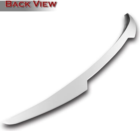 HYPERSPEED W-Power Trunk Spoiler Wing Lid Rear Tail Lip kit ABS V-Style Fit for 2019 2020 2021 2022 2023 Mazda 3 Mazda3 Sedan, Car Mods Exterior Accessories Replacement Parts Assembly (Pearl White) in Saudi Arabia
