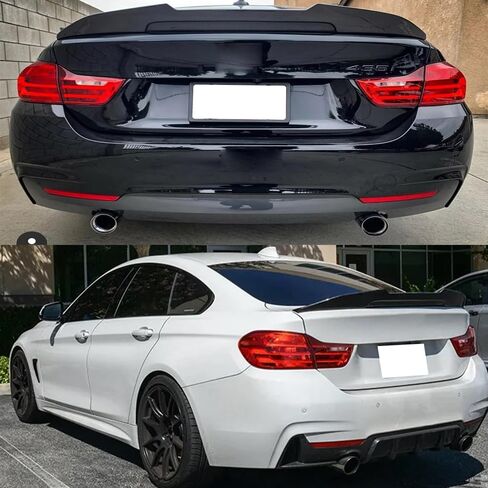 Real Carbon Fiber Trunk Spoiler Compatible with 2015-2020 BMW 4-Series F36 4-Door Gran Coupe in Saudi Arabia