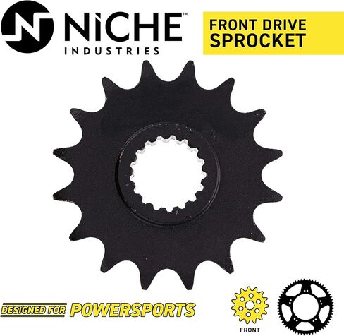 NICHE 525 Pitch Front 16T Rear 42T Drive Sprocket Kit for 2008-2012 BMW F800GS in Saudi Arabia