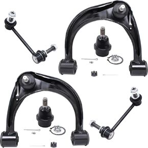 Detroit Axle - 6pc Front End Suspension Kit for Toyota 2003-2018 4Runner, 2007-2014 FJ Cruiser, 2003-2009 Lexus GX470, 2 Upper Control Arms w/Ball Joints 2 Lower Ball Joints 2 Sway Bars Replacement in Kuwait