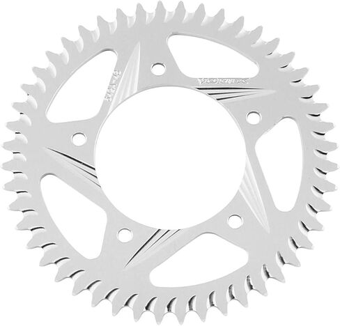 Vortex Aluminum Rear Sprocket (520 / 51T) (Silver) Compatible With 99-19 YAMAHA YZ250 in Saudi Arabia