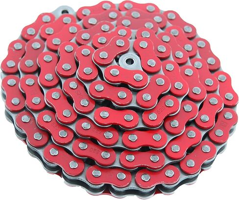 1986 1987 Fits Honda TRX250R TRX 250R Red Chain & Black Sprocket in Saudi Arabia