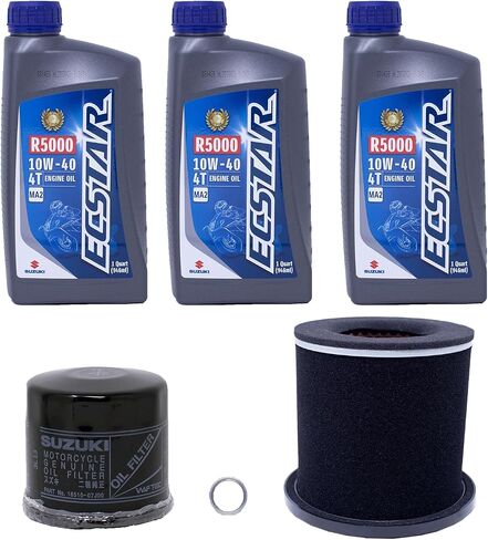 Edwards Oil Change Kit fits 2008-2024 Suzuki KingQuad 500/750 ATV with Air Filter in Saudi Arabia
