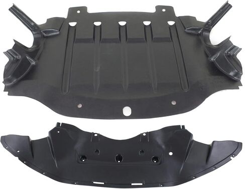 Evan Fischer Engine Splash Shield Compatible with Chrysler 300 2011-2014, Front and Center Engine Splash Shields in Saudi Arabia