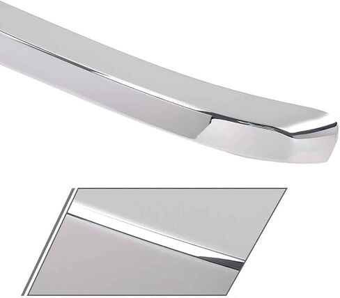 20963700 Hood Molding Trim Moulding Chrome Compatible with 2011-2014 Chevy Silverado 2500 HD 3500 in Saudi Arabia