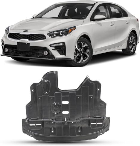 FITRITE AUTO Parts New Engine Splash Shield for 2019-2022 Kia Forte, Under Cover, Front, 1.6L Engine Models, Sedan KI1228171 29110M7100 in Saudi Arabia