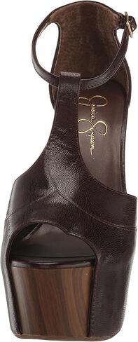 Jessica Simpson Women's Dany Sandal-Platform, Walnut, 10 in Saudi Arabia