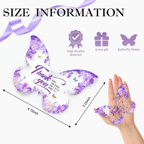 Office Desk Decor for Women Purple Desk Decoration Accessories Purple Gifts for Women Birthday Inspirational Religious Gift for Female Home Table Decoration in Kuwait